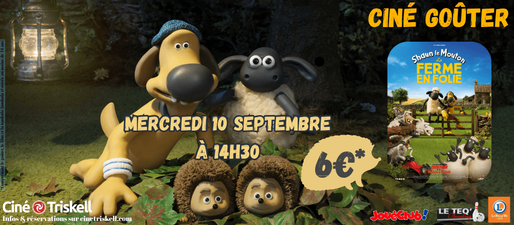 actualité CG Shaun le Mouton